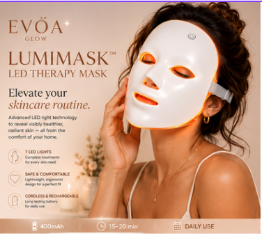 Evoa LumiMask™ LED Therapy Mask